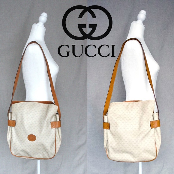 Gucci Handbags - Vintage Gucci Monogram Messenger Bag